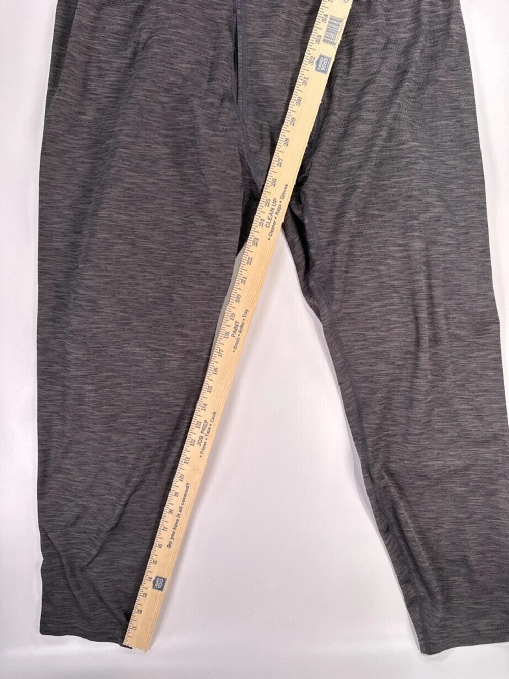 REI Co Op Mens Midweight Base Layer Bottoms Gray XL